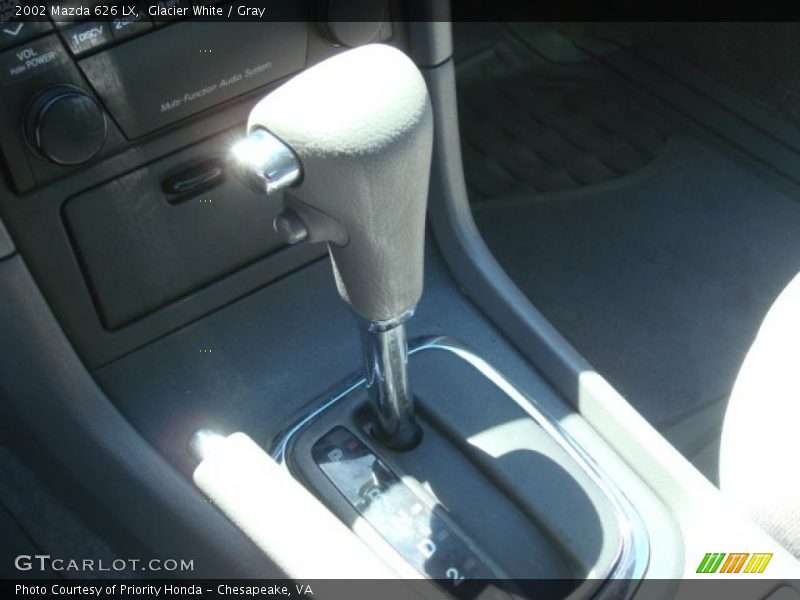Glacier White / Gray 2002 Mazda 626 LX