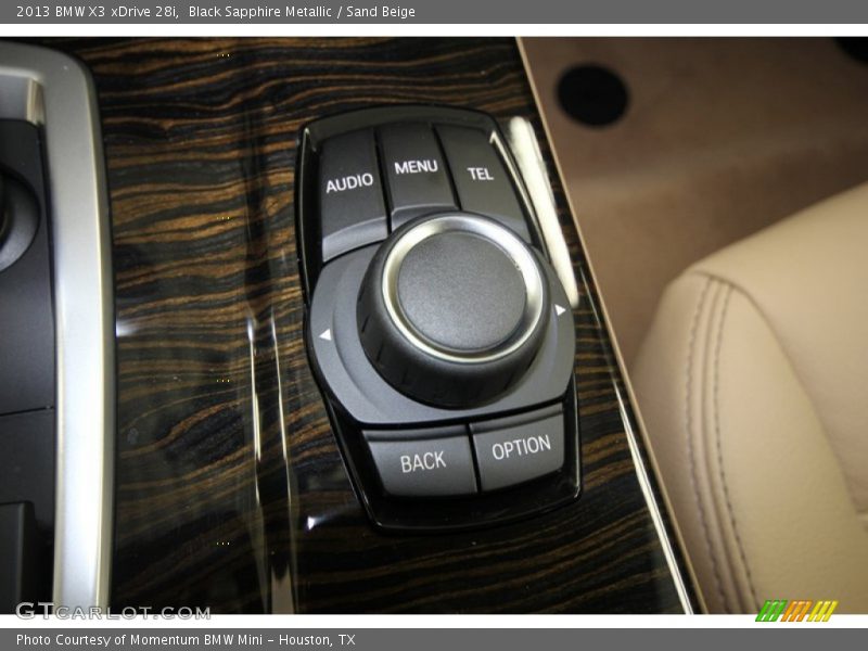 Black Sapphire Metallic / Sand Beige 2013 BMW X3 xDrive 28i