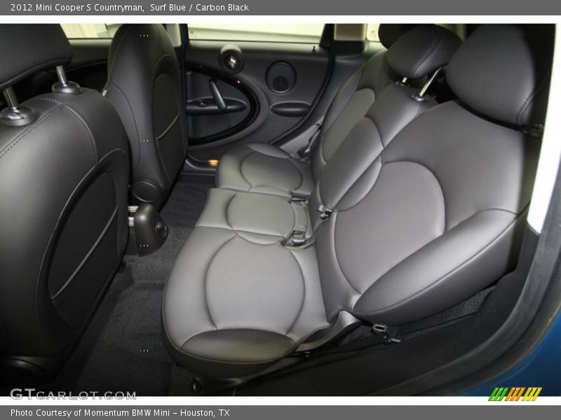 Rear Seat of 2012 Cooper S Countryman
