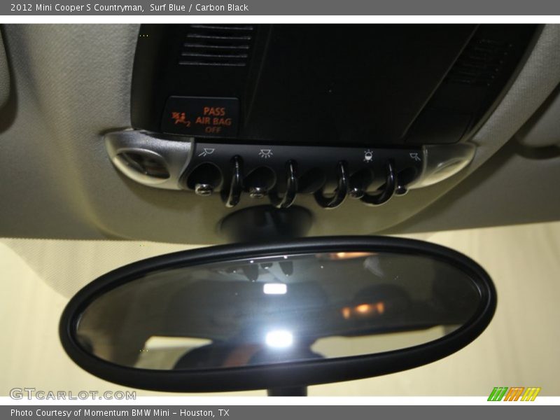 Surf Blue / Carbon Black 2012 Mini Cooper S Countryman