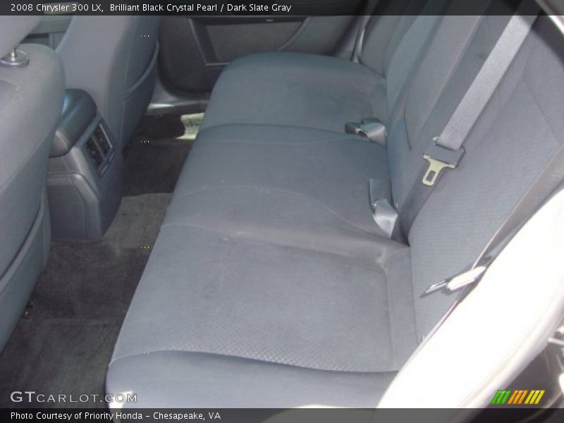 Brilliant Black Crystal Pearl / Dark Slate Gray 2008 Chrysler 300 LX