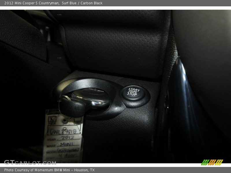 Surf Blue / Carbon Black 2012 Mini Cooper S Countryman
