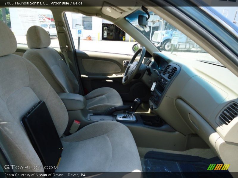 Ardor Blue / Beige 2005 Hyundai Sonata GL