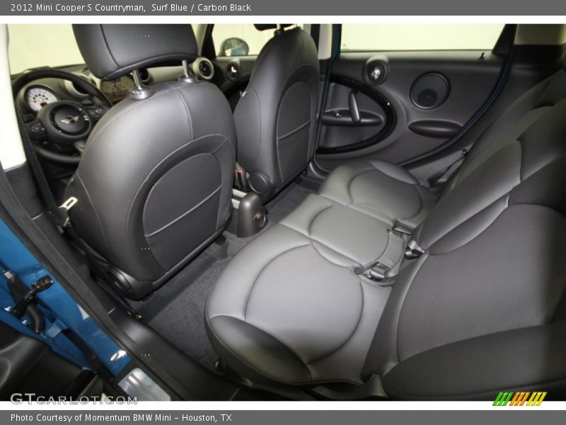  2012 Cooper S Countryman Carbon Black Interior