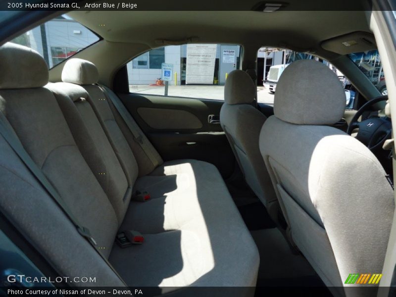Ardor Blue / Beige 2005 Hyundai Sonata GL