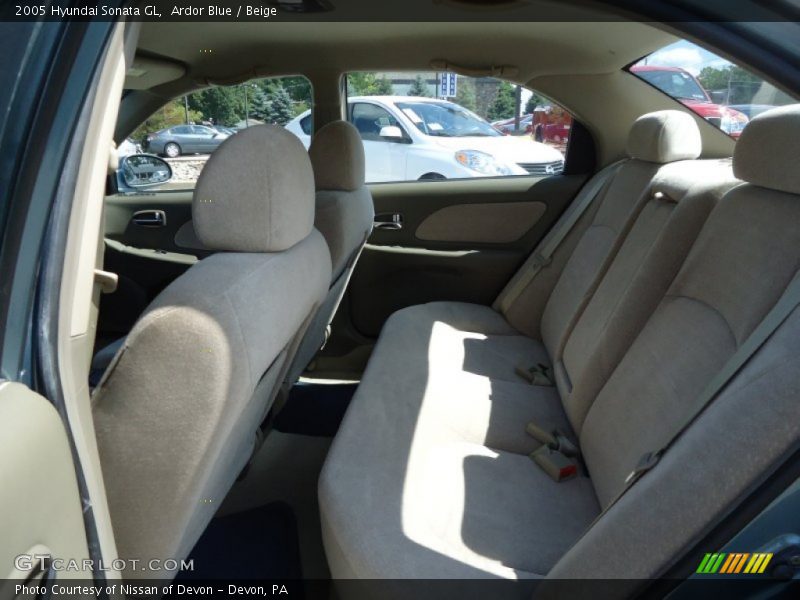 Ardor Blue / Beige 2005 Hyundai Sonata GL