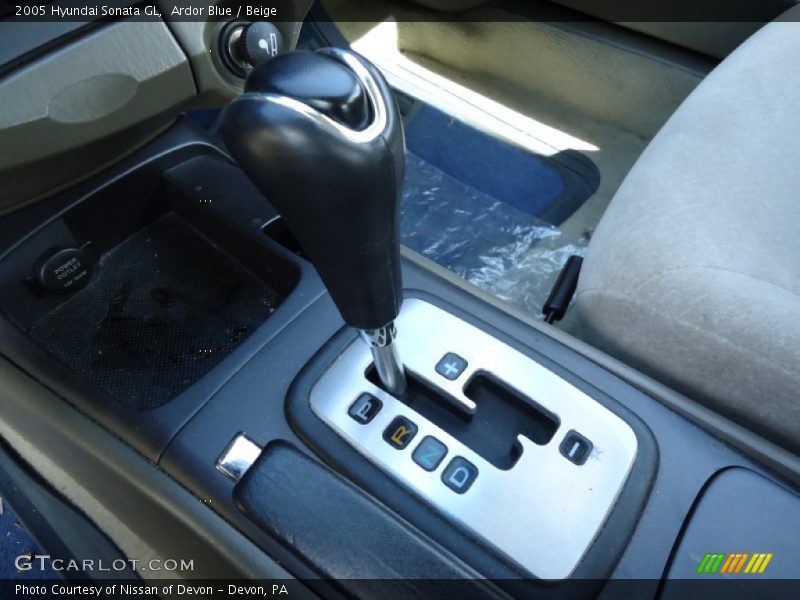 Ardor Blue / Beige 2005 Hyundai Sonata GL