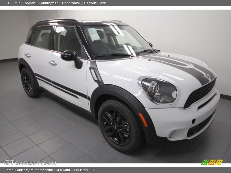 Light White / Carbon Black 2012 Mini Cooper S Countryman