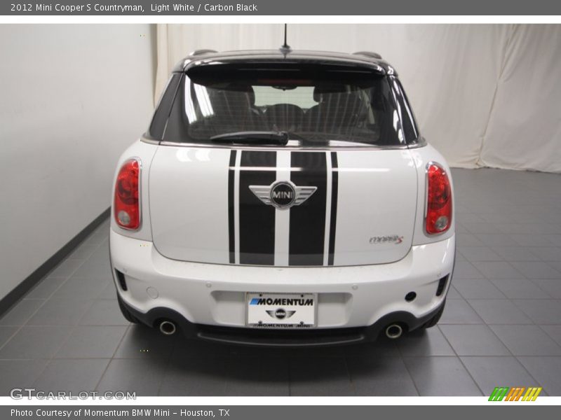 Light White / Carbon Black 2012 Mini Cooper S Countryman