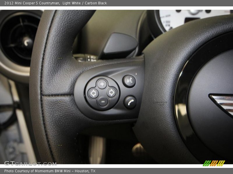 Light White / Carbon Black 2012 Mini Cooper S Countryman