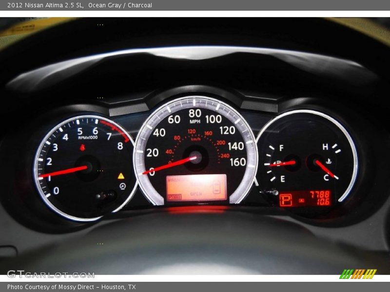 Ocean Gray / Charcoal 2012 Nissan Altima 2.5 SL