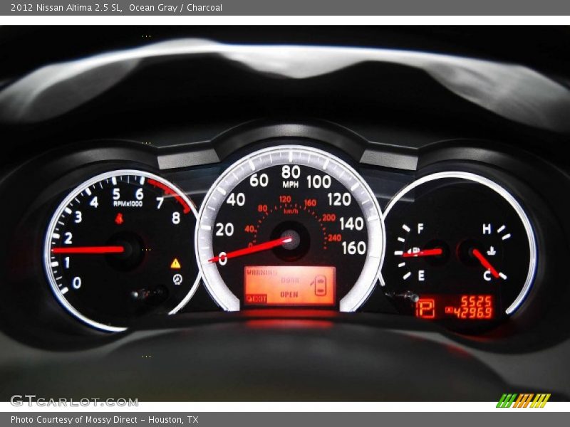 Ocean Gray / Charcoal 2012 Nissan Altima 2.5 SL