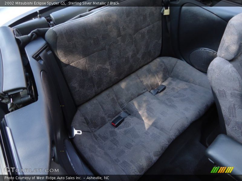 Rear Seat of 2002 Eclipse Spyder GS