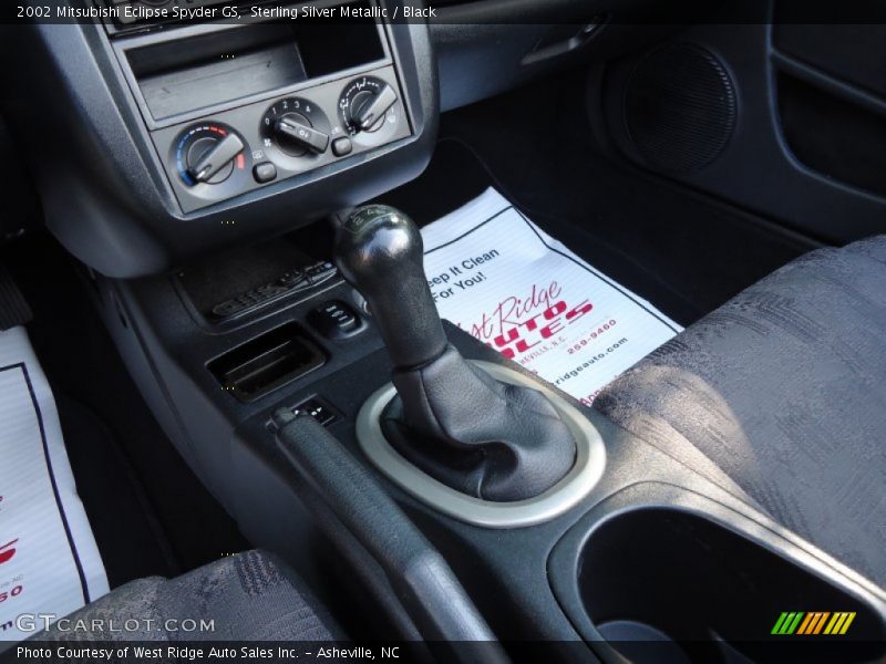  2002 Eclipse Spyder GS 5 Speed Manual Shifter