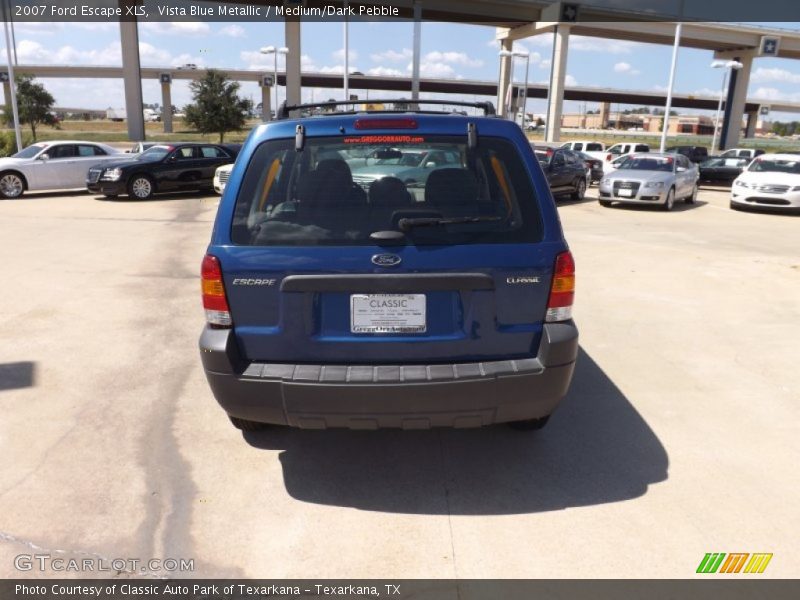 Vista Blue Metallic / Medium/Dark Pebble 2007 Ford Escape XLS