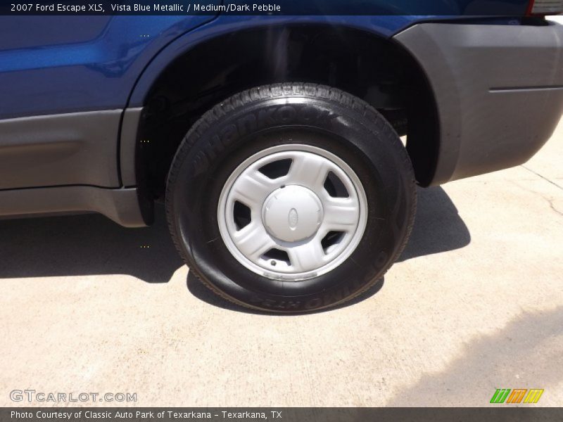 Vista Blue Metallic / Medium/Dark Pebble 2007 Ford Escape XLS