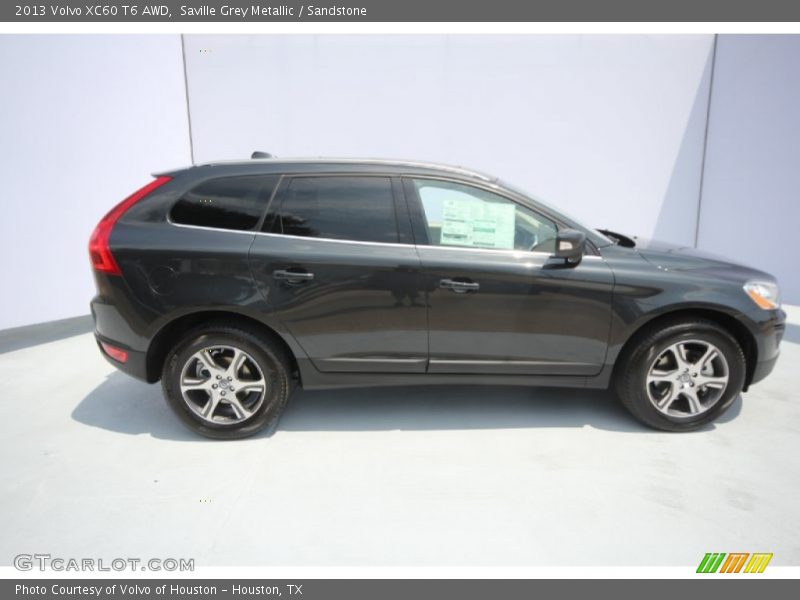 Saville Grey Metallic / Sandstone 2013 Volvo XC60 T6 AWD