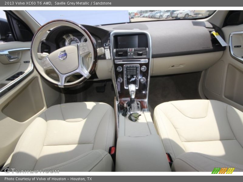 Saville Grey Metallic / Sandstone 2013 Volvo XC60 T6 AWD