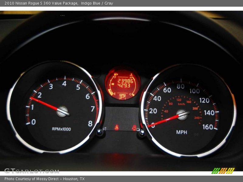 Indigo Blue / Gray 2010 Nissan Rogue S 360 Value Package