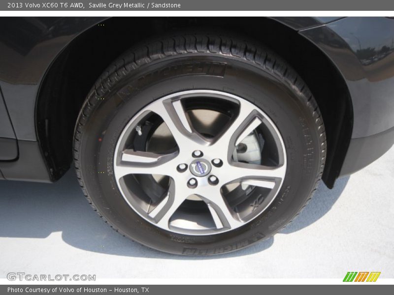 Saville Grey Metallic / Sandstone 2013 Volvo XC60 T6 AWD