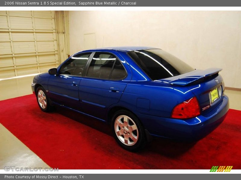 Sapphire Blue Metallic / Charcoal 2006 Nissan Sentra 1.8 S Special Edition