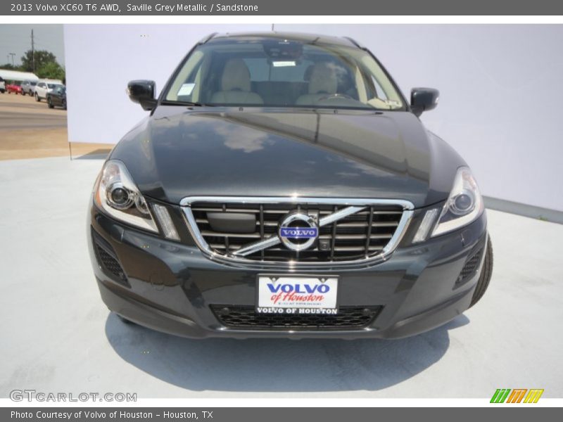 Saville Grey Metallic / Sandstone 2013 Volvo XC60 T6 AWD