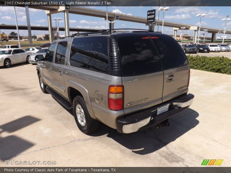 Light Pewter Metallic / Tan 2002 Chevrolet Suburban 1500 LT