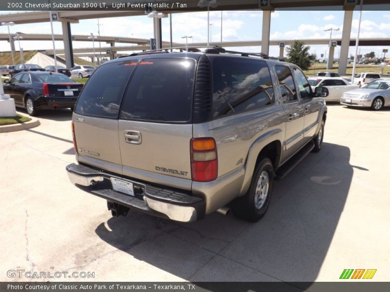 Light Pewter Metallic / Tan 2002 Chevrolet Suburban 1500 LT