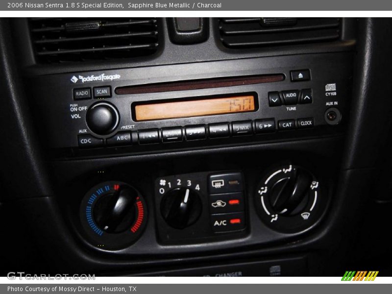 Sapphire Blue Metallic / Charcoal 2006 Nissan Sentra 1.8 S Special Edition