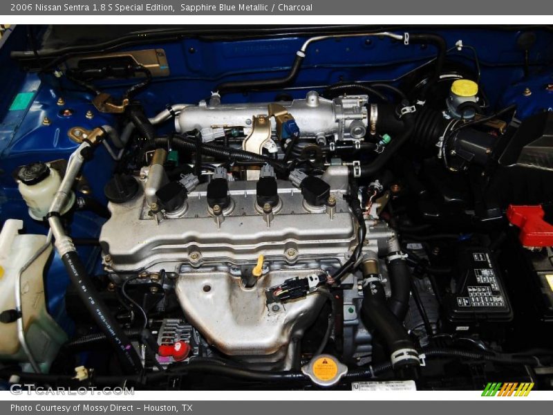 Sapphire Blue Metallic / Charcoal 2006 Nissan Sentra 1.8 S Special Edition