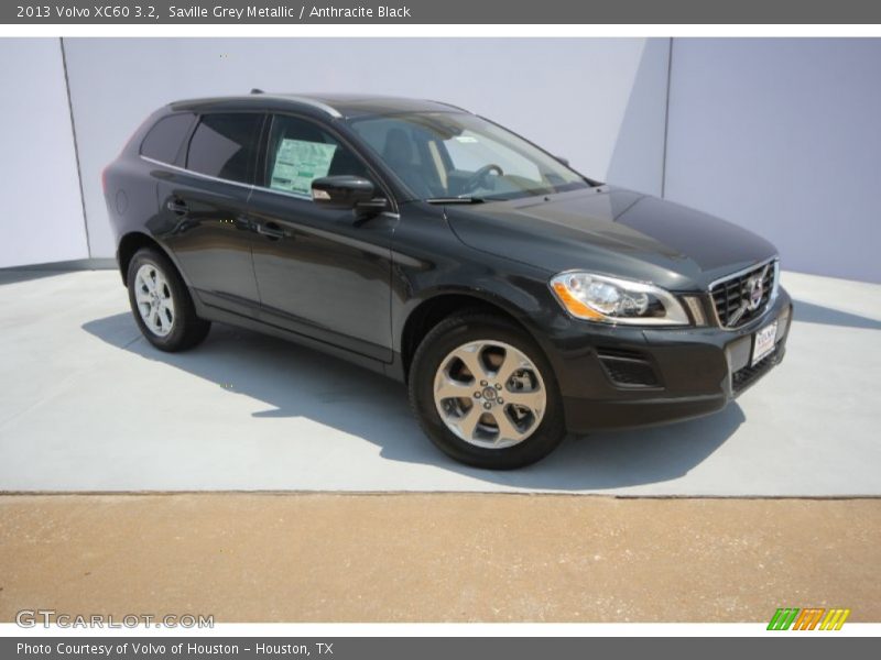 Saville Grey Metallic / Anthracite Black 2013 Volvo XC60 3.2