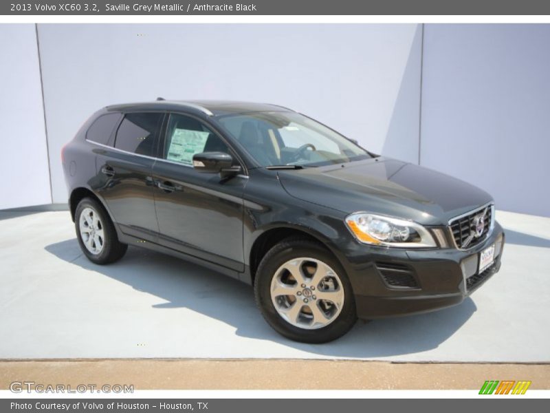 Saville Grey Metallic / Anthracite Black 2013 Volvo XC60 3.2