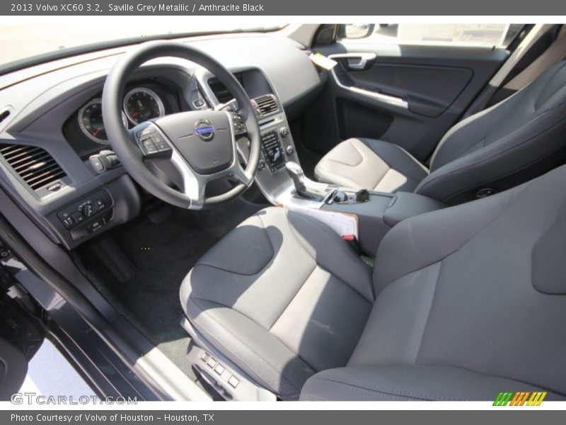Saville Grey Metallic / Anthracite Black 2013 Volvo XC60 3.2
