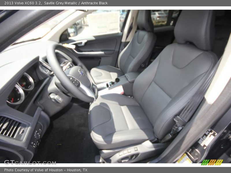 Saville Grey Metallic / Anthracite Black 2013 Volvo XC60 3.2