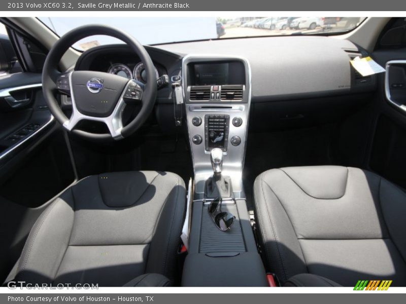 Saville Grey Metallic / Anthracite Black 2013 Volvo XC60 3.2