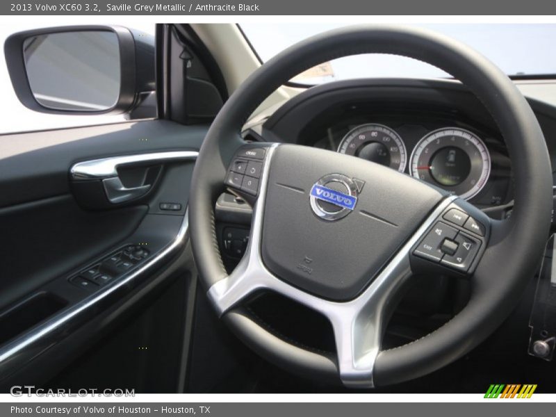 Saville Grey Metallic / Anthracite Black 2013 Volvo XC60 3.2