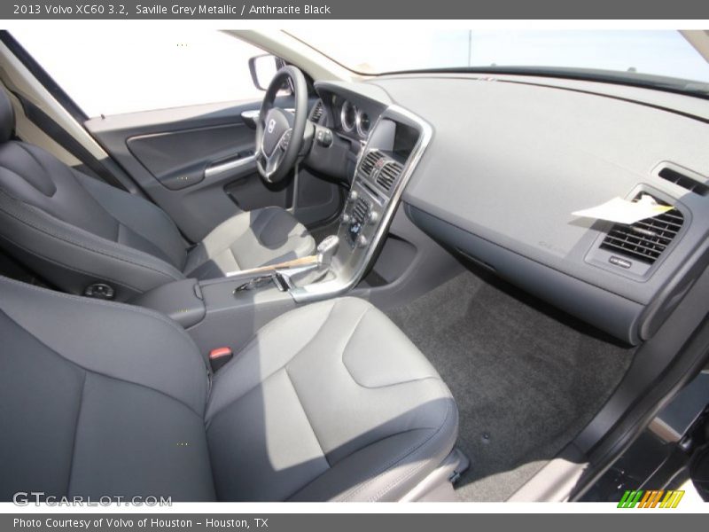 Saville Grey Metallic / Anthracite Black 2013 Volvo XC60 3.2