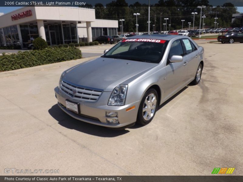 Light Platinum / Ebony 2006 Cadillac STS V8