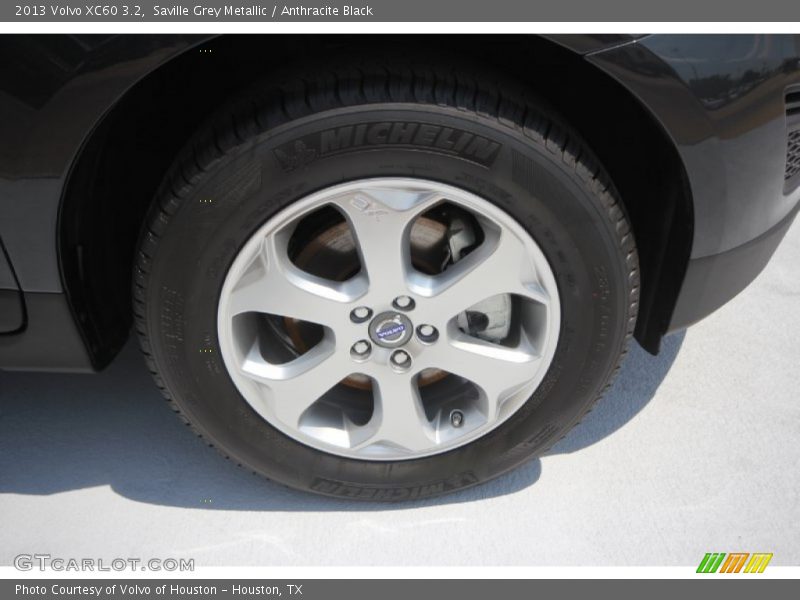 Saville Grey Metallic / Anthracite Black 2013 Volvo XC60 3.2