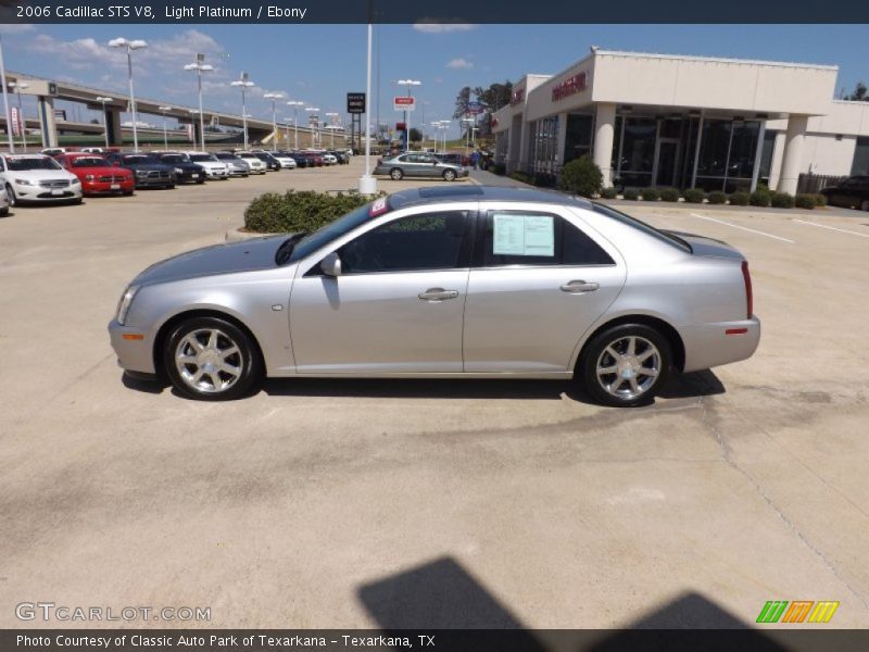 Light Platinum / Ebony 2006 Cadillac STS V8