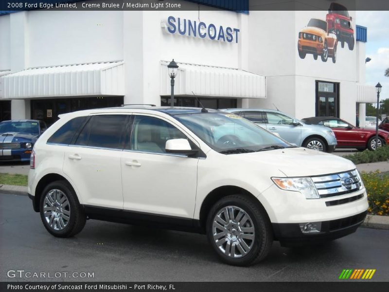 Creme Brulee / Medium Light Stone 2008 Ford Edge Limited