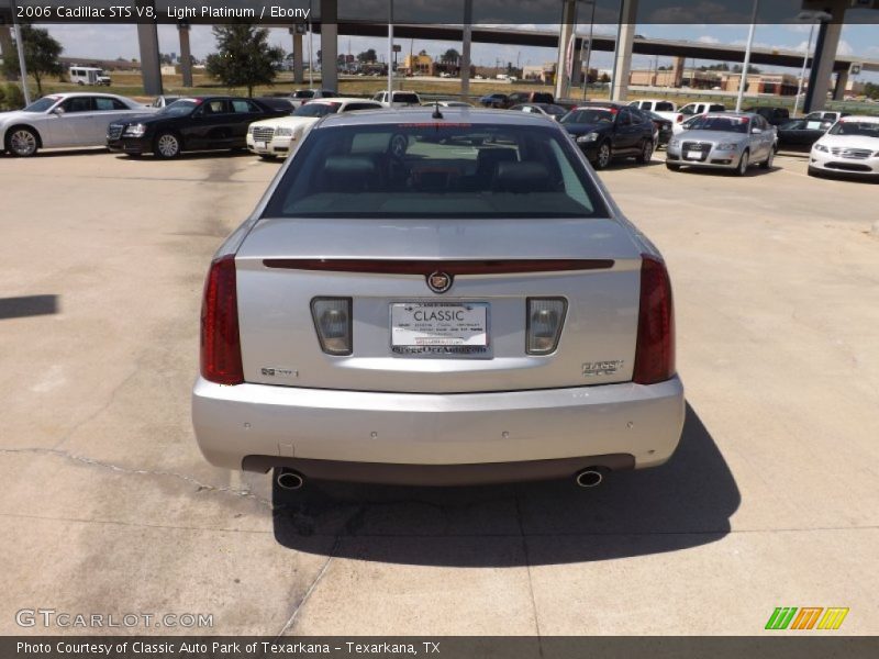 Light Platinum / Ebony 2006 Cadillac STS V8