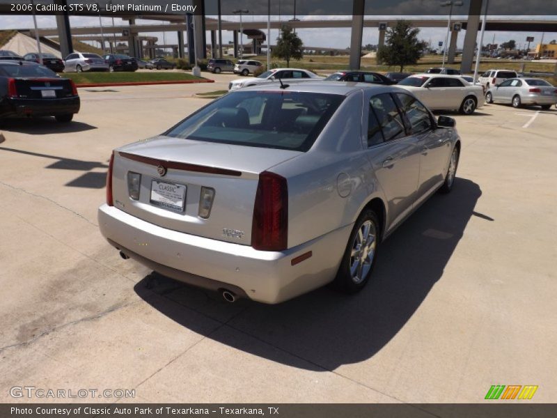 Light Platinum / Ebony 2006 Cadillac STS V8