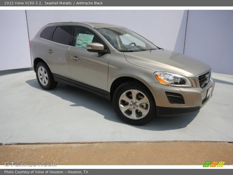 Seashell Metallic / Anthracite Black 2013 Volvo XC60 3.2