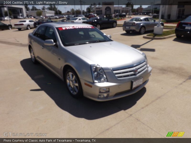 Light Platinum / Ebony 2006 Cadillac STS V8