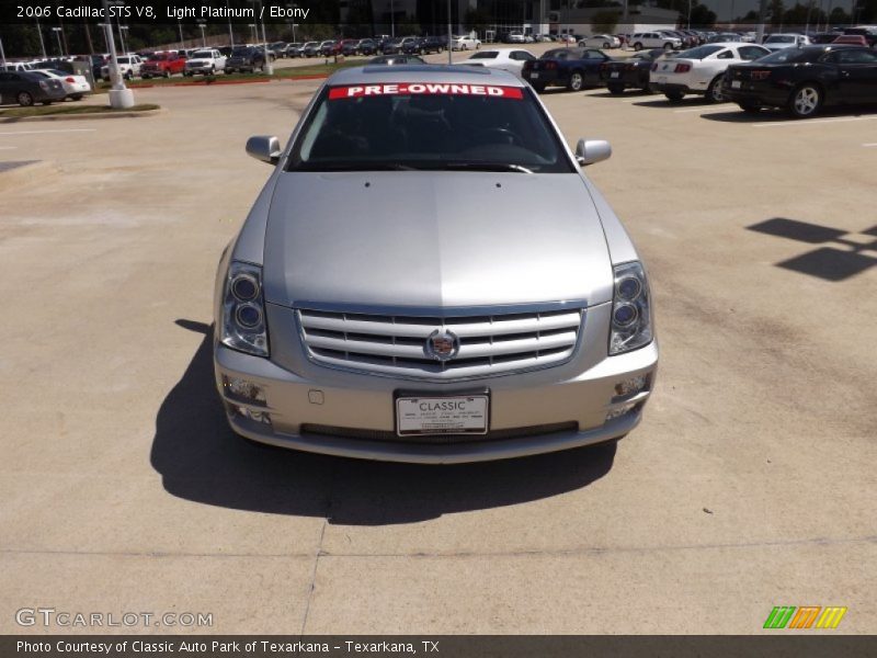 Light Platinum / Ebony 2006 Cadillac STS V8