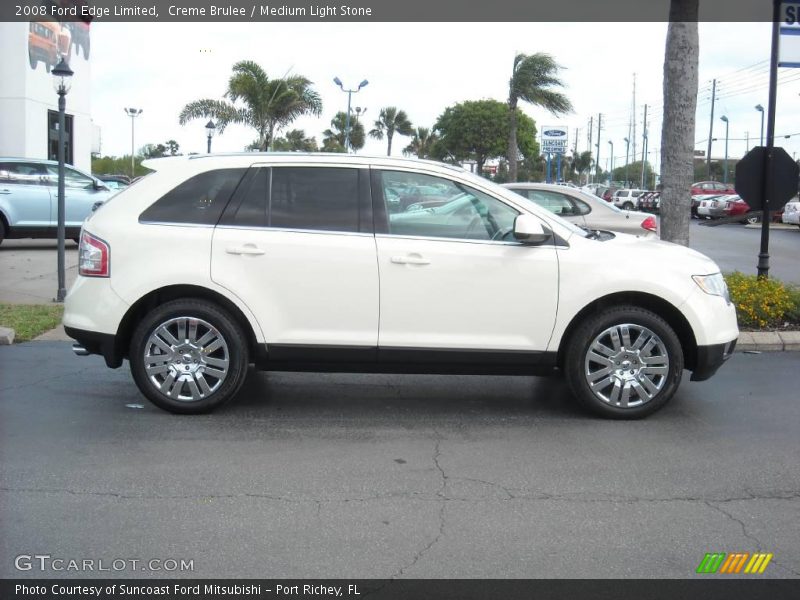 Creme Brulee / Medium Light Stone 2008 Ford Edge Limited