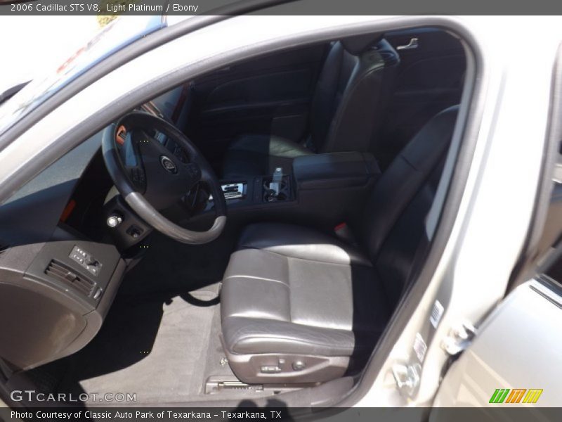 Light Platinum / Ebony 2006 Cadillac STS V8