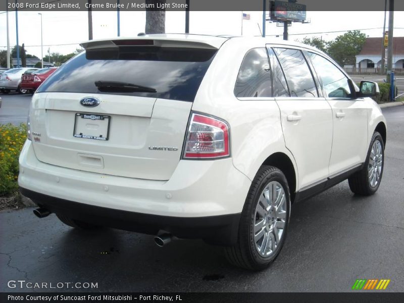 Creme Brulee / Medium Light Stone 2008 Ford Edge Limited