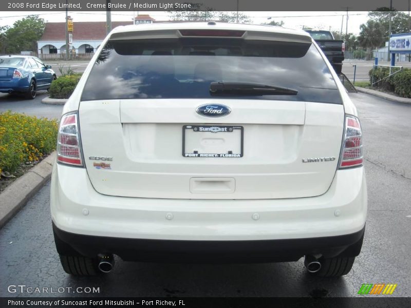 Creme Brulee / Medium Light Stone 2008 Ford Edge Limited
